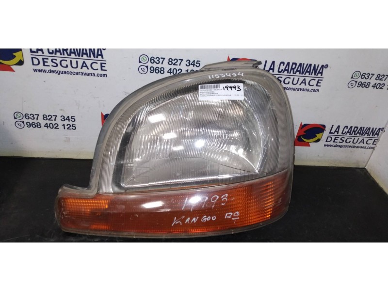 Recambio de faro izquierdo para renault kangoo (f/kc0) authentique referencia OEM IAM   