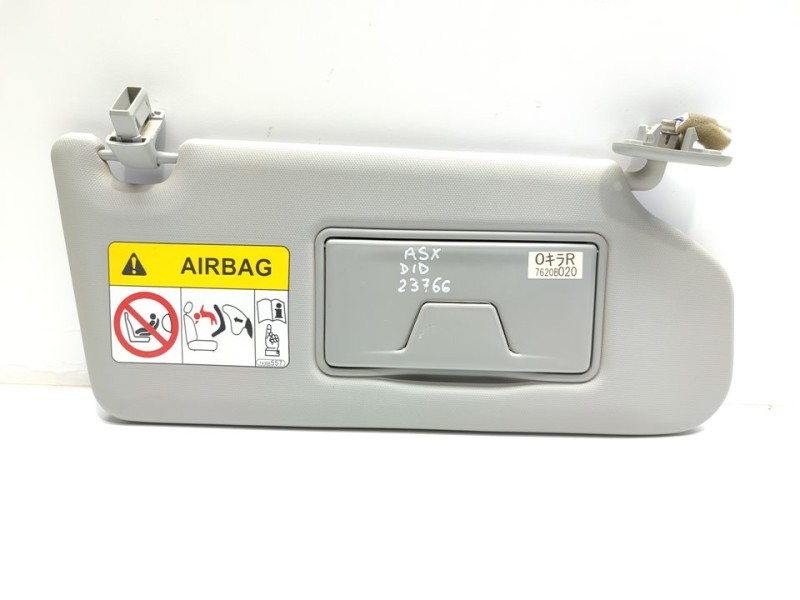 Recambio de parasol derecho para mitsubishi asx (ga0w) challenge 2wd referencia OEM IAM 7620B020  