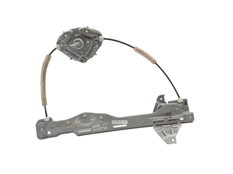 Recambio de elevalunas trasero derecho para citroën c-elysée seduction referencia OEM IAM 9674411580  