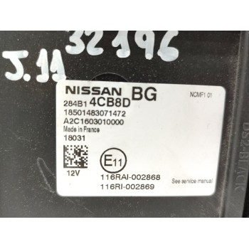 Recambio de caja reles / fusibles para nissan qashqai (j11) acenta referencia OEM IAM 284B14CB8D  