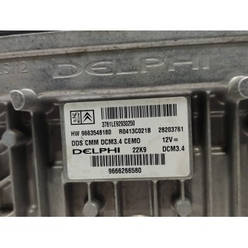 Recambio de centralita motor uce para citroën c5 berlina millenium referencia OEM IAM 9663548180  