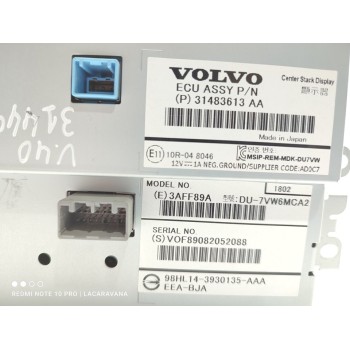 Recambio de pantalla multifuncion para volvo v40 básico referencia OEM IAM 31483613AA  