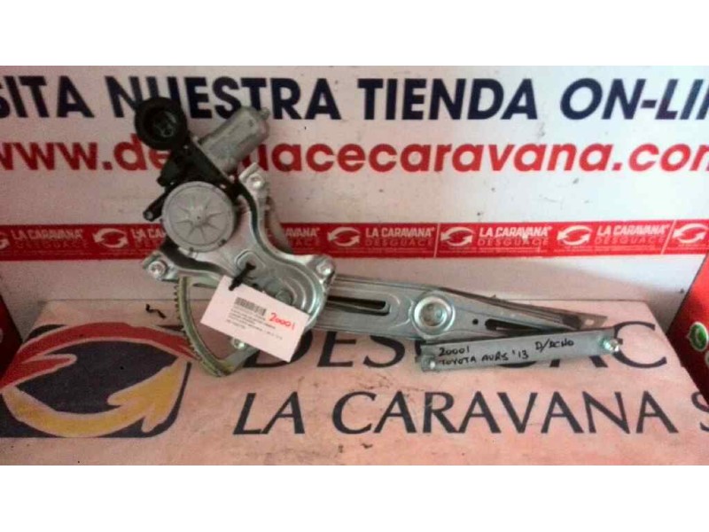 Recambio de elevalunas delantero derecho para toyota auris hybrid active referencia OEM IAM 857100D100  