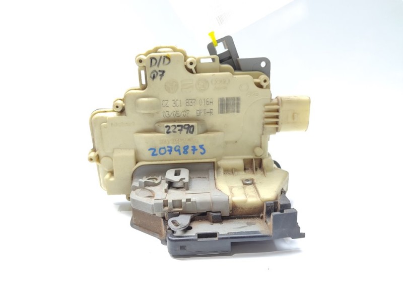 Recambio de cerradura puerta delantera derecha para audi q7 (4l) 3.0 tdi referencia OEM IAM 3C1837016A  