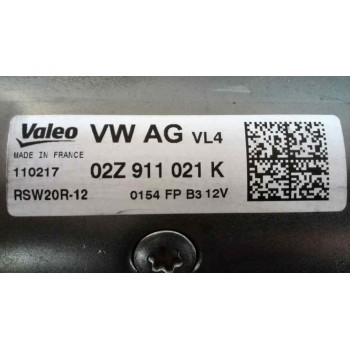 Recambio de motor arranque para seat leon st (5f8) reference referencia OEM IAM 02Z911021K  