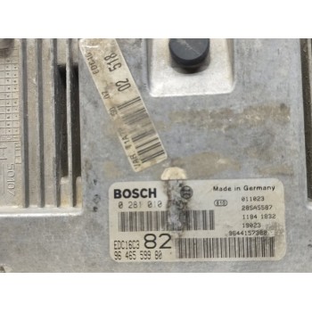 Recambio de centralita motor uce para peugeot 206 berlina xt referencia OEM IAM 9646559980  