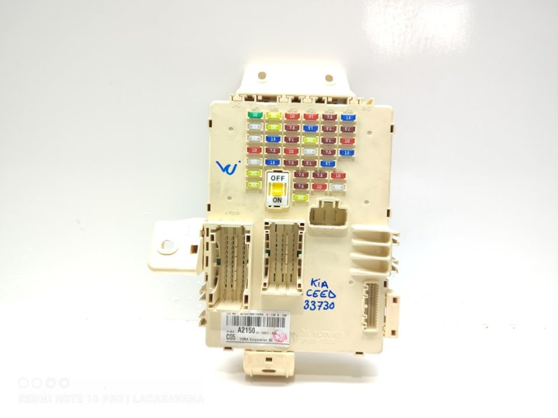 Recambio de caja reles / fusibles para kia cee´d business referencia OEM IAM 91950A2150  