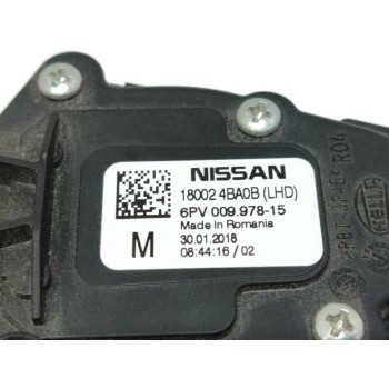 Recambio de pedal acelerador para nissan qashqai (j11) acenta referencia OEM IAM 180024BA0B  