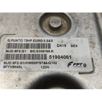 Recambio de centralita motor uce para fiat punto (evo) (199) dynamic referencia OEM IAM 51904061  