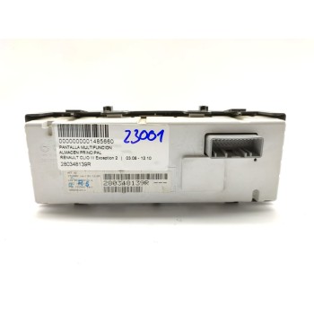 Recambio de pantalla multifuncion para renault clio iii exception 2 referencia OEM IAM 280348139R  