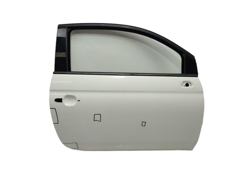 Recambio de puerta delantera derecha para fiat 500 (312) berlina club referencia OEM IAM 51779919  