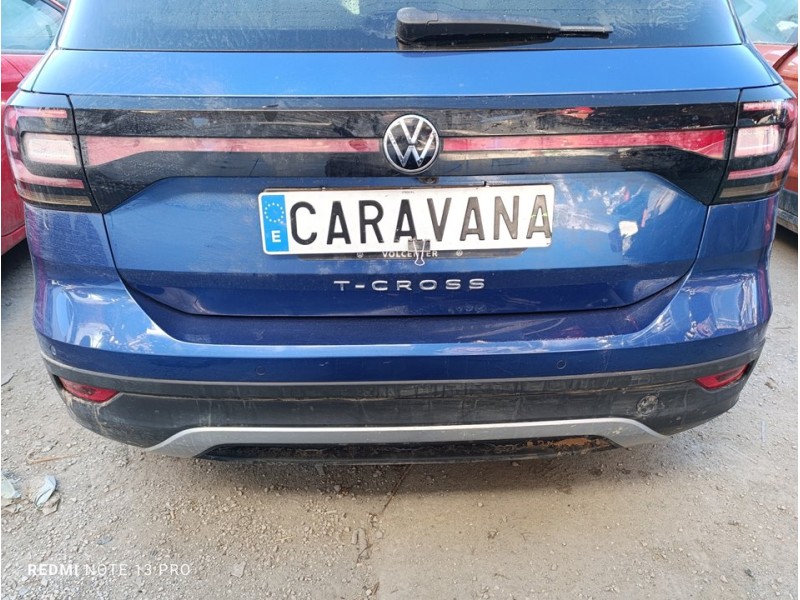 Recambio de paragolpes trasero para volkswagen t-cross advance referencia OEM IAM 2GM807421  