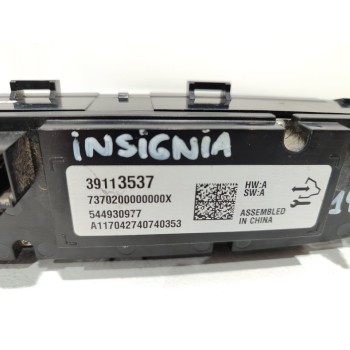 Recambio de mando climatizador para opel insignia country tourer basis 4x4 referencia OEM IAM 39113537  