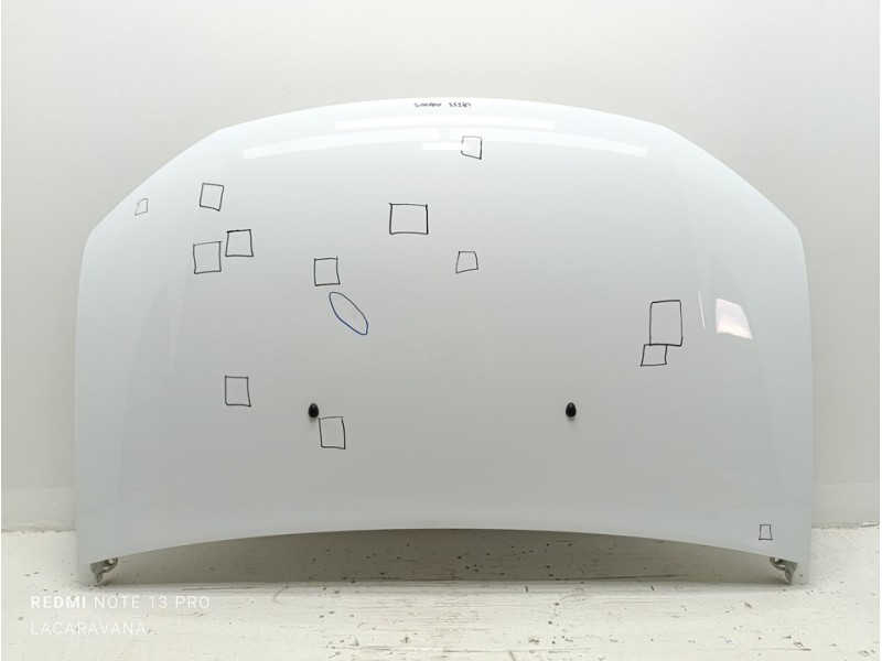 Recambio de capo para dacia sandero comfort referencia OEM IAM 651001918R  