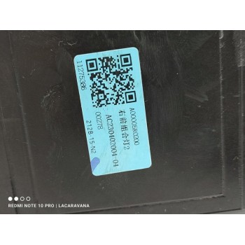 Recambio de faro derecho para mg zs comfort referencia OEM IAM 11275386  