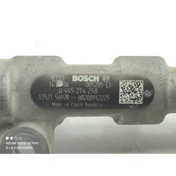 Recambio de rampa inyectora para renault master kipper doka l3h1 3,5t referencia OEM IAM 0445214258  