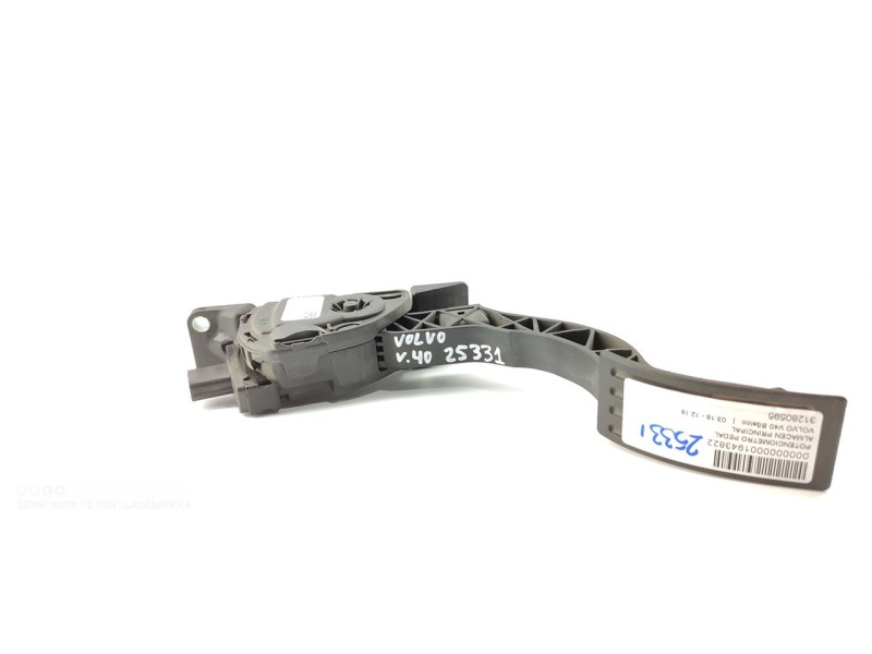Recambio de potenciometro pedal para volvo v40 básico referencia OEM IAM 31280595  