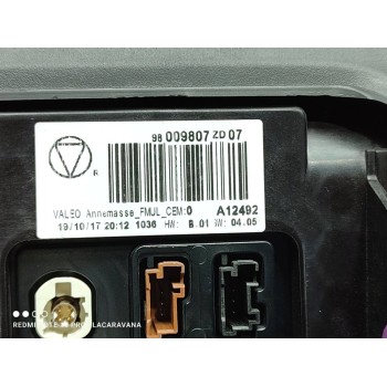 Recambio de pantalla multifuncion para citroën c4 cactus onetone referencia OEM IAM 9811486280  