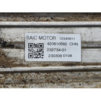 Recambio de intercooler para mg zs comfort referencia OEM IAM 12345611  