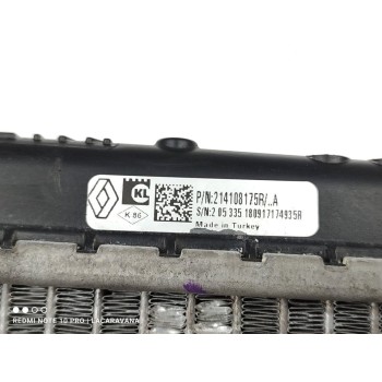Recambio de radiador agua para renault megane iv berlina 5p business referencia OEM IAM 214108175R  