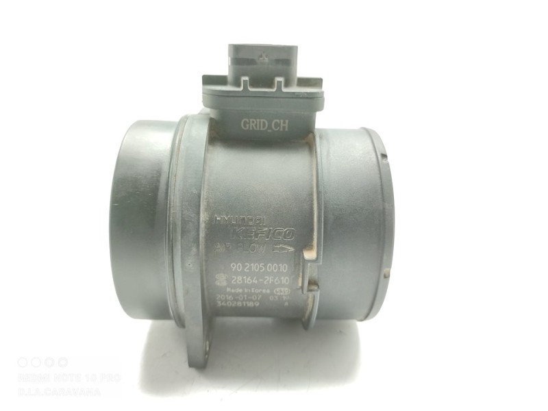 Recambio de caudalimetro para hyundai santa fe (dm) klass 2wd referencia OEM IAM 281642F610  