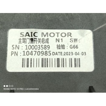 Recambio de mando elevalunas delantero izquierdo para mg zs comfort referencia OEM IAM 10003589  
