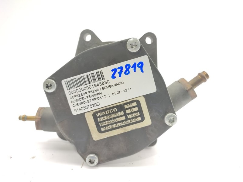 Recambio de depresor freno / bomba vacio para chevrolet epica lt referencia OEM IAM 9140307520D  