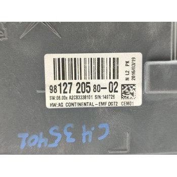 Recambio de pantalla multifuncion para citroën c4 picasso live edition referencia OEM IAM 9812720580  