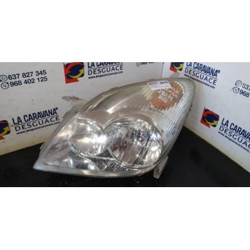 Recambio de faro izquierdo para toyota corolla verso (e12) 1.8 linea sol referencia OEM IAM   