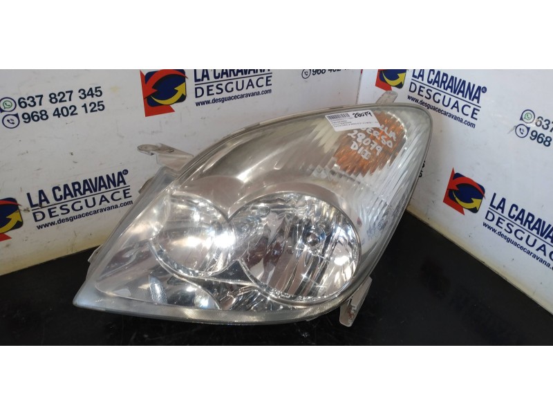 Recambio de faro izquierdo para toyota corolla verso (e12) 1.8 linea sol referencia OEM IAM   