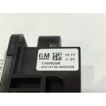 Recambio de resistencia calefaccion para opel insignia country tourer basis 4x4 referencia OEM IAM 13506208  