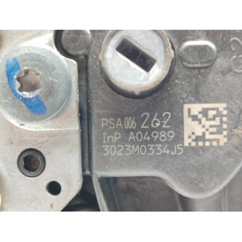 Recambio de cerradura puerta trasera izquierda para peugeot 508 active referencia OEM IAM 9800626280  