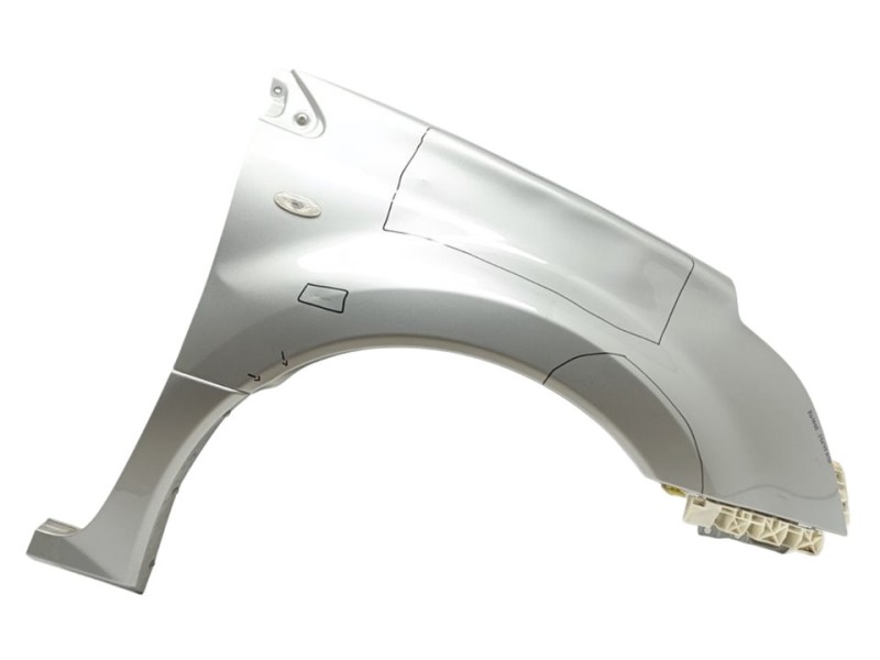 Recambio de aleta delantera derecha para renault koleos dynamique referencia OEM IAM 631000037R  