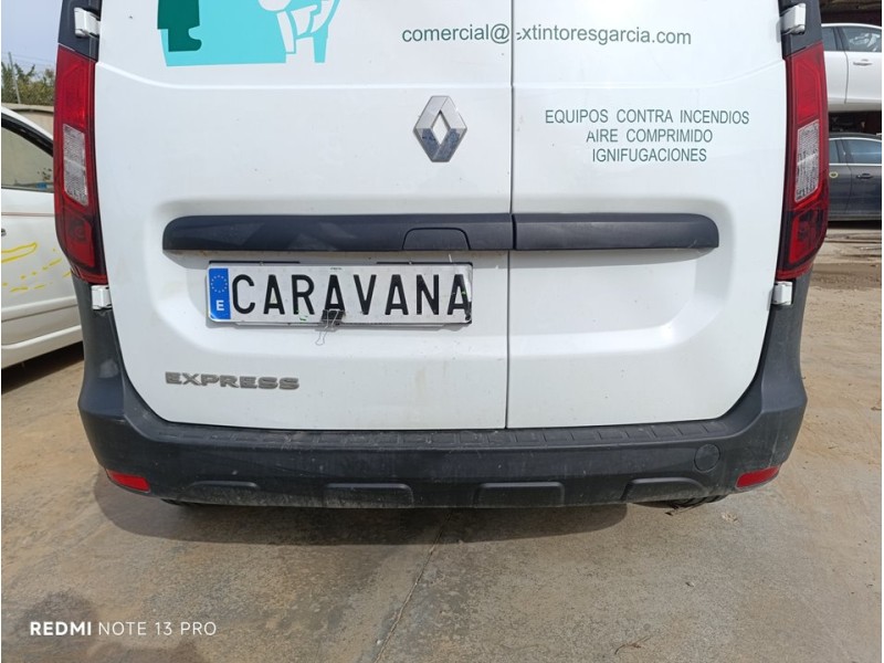 Recambio de paragolpes trasero para renault express confort referencia OEM IAM 850222638R  