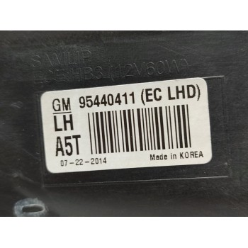 Recambio de faro izquierdo para opel mokka edition ecoflex referencia OEM IAM 95440411  