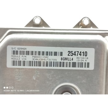 Recambio de centralita motor uce para jeep compass ii longitude 4x2 referencia OEM IAM 50053480  