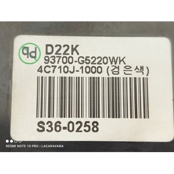 Recambio de interruptor para kia niro business referencia OEM IAM 93700G5220  