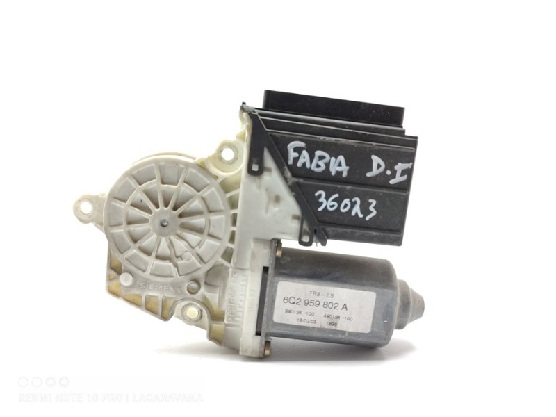 Recambio de motor elevalunas delantero izquierdo para skoda fabia familiar (6y5) comfort referencia OEM IAM 6Q2959802A  