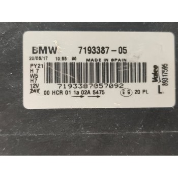 Recambio de faro izquierdo para bmw serie 1 berlina (e81/e87) 118d referencia OEM IAM 63117193387  