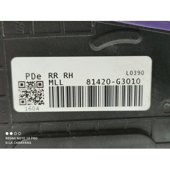 Recambio de cerradura puerta trasera derecha para hyundai i30 cw (pd) family referencia OEM IAM 81420G3010  
