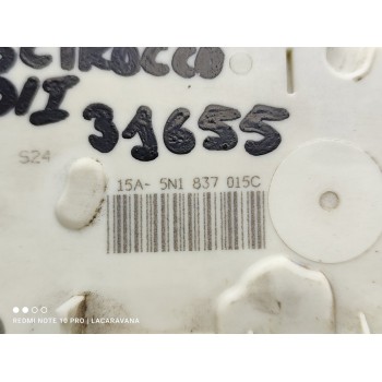 Recambio de cerradura puerta delantera izquierda para volkswagen scirocco (137) 2.0 tdi (103kw) bluemotion referencia OEM IAM 5N