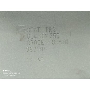 Recambio de elevalunas delantero izquierdo para seat ibiza (6l1) ecomotive referencia OEM IAM 6L4837751Q  