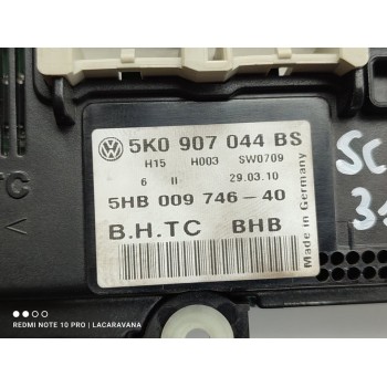 Recambio de mando climatizador para volkswagen scirocco (137) 2.0 tdi (103kw) bluemotion referencia OEM IAM 5K0907044BS  
