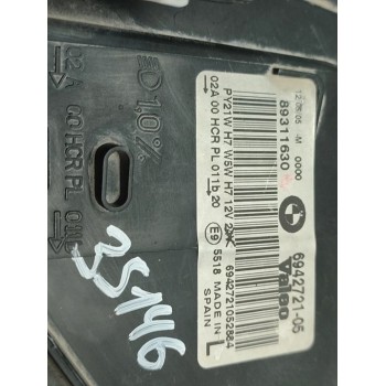 Recambio de faro izquierdo para bmw serie 3 berlina (e90) 320i referencia OEM IAM 63116942721  