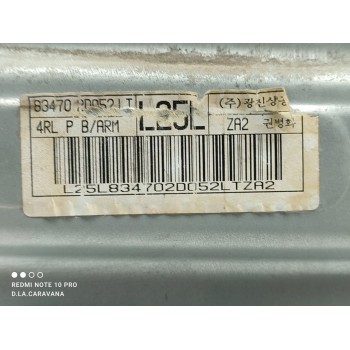 Recambio de elevalunas trasero izquierdo para hyundai elantra (xd) 2.0 cdri gls (4-ptas.) (2004) referencia OEM IAM 834702D052LT