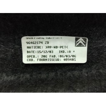 Recambio de bandeja trasera para citroën c4 berlina collection referencia OEM IAM 96462174ZD  
