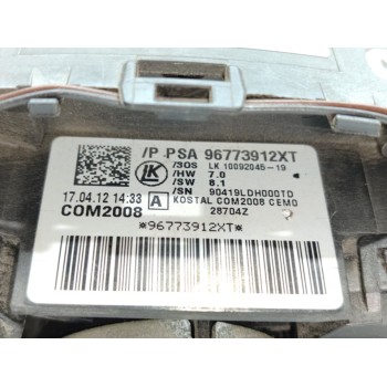 Recambio de mando multifuncion para peugeot 5008 active referencia OEM IAM 96773912XT  