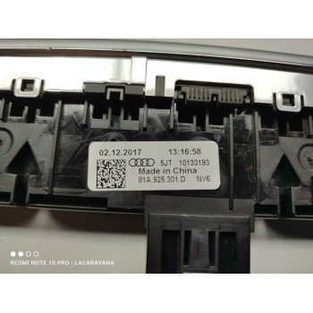 Recambio de warning para audi q2 (gab) 30 tdi sport referencia OEM IAM 81A925301D  