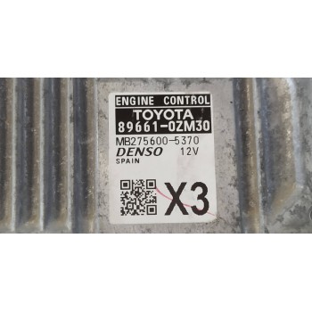 Recambio de centralita motor uce para toyota auris hybrid business referencia OEM IAM 896610ZM30  